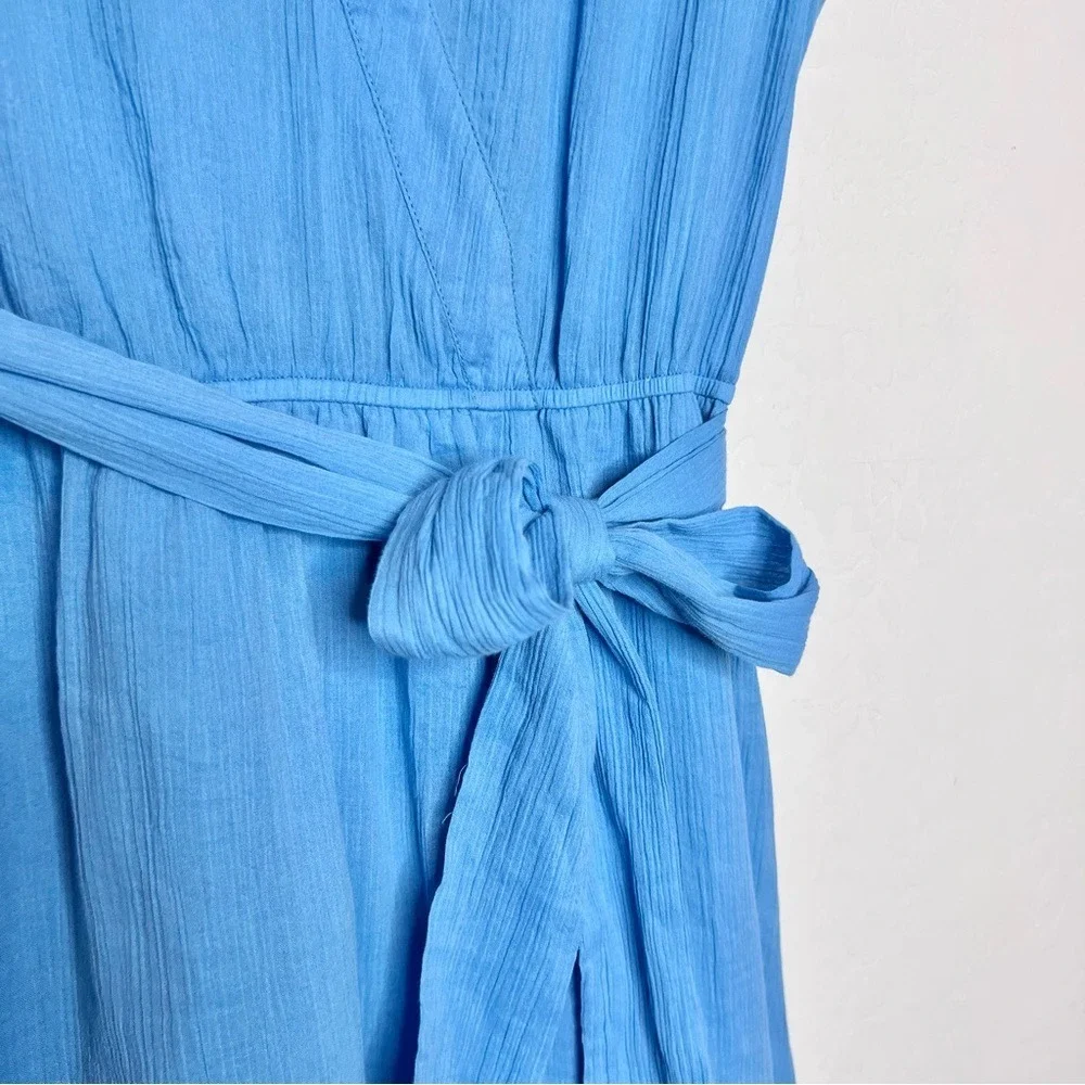 BB DAKOTA A Good Gauze Wrap Midi‎ Dress. Size Small - Picture 5 of 9